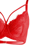 La Flamme Bra Red